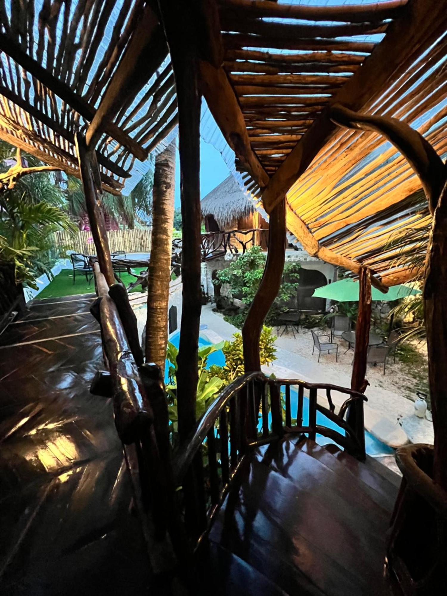 La Quinta Orquidea Bed & Breakfast Puerto Morelos Exterior foto