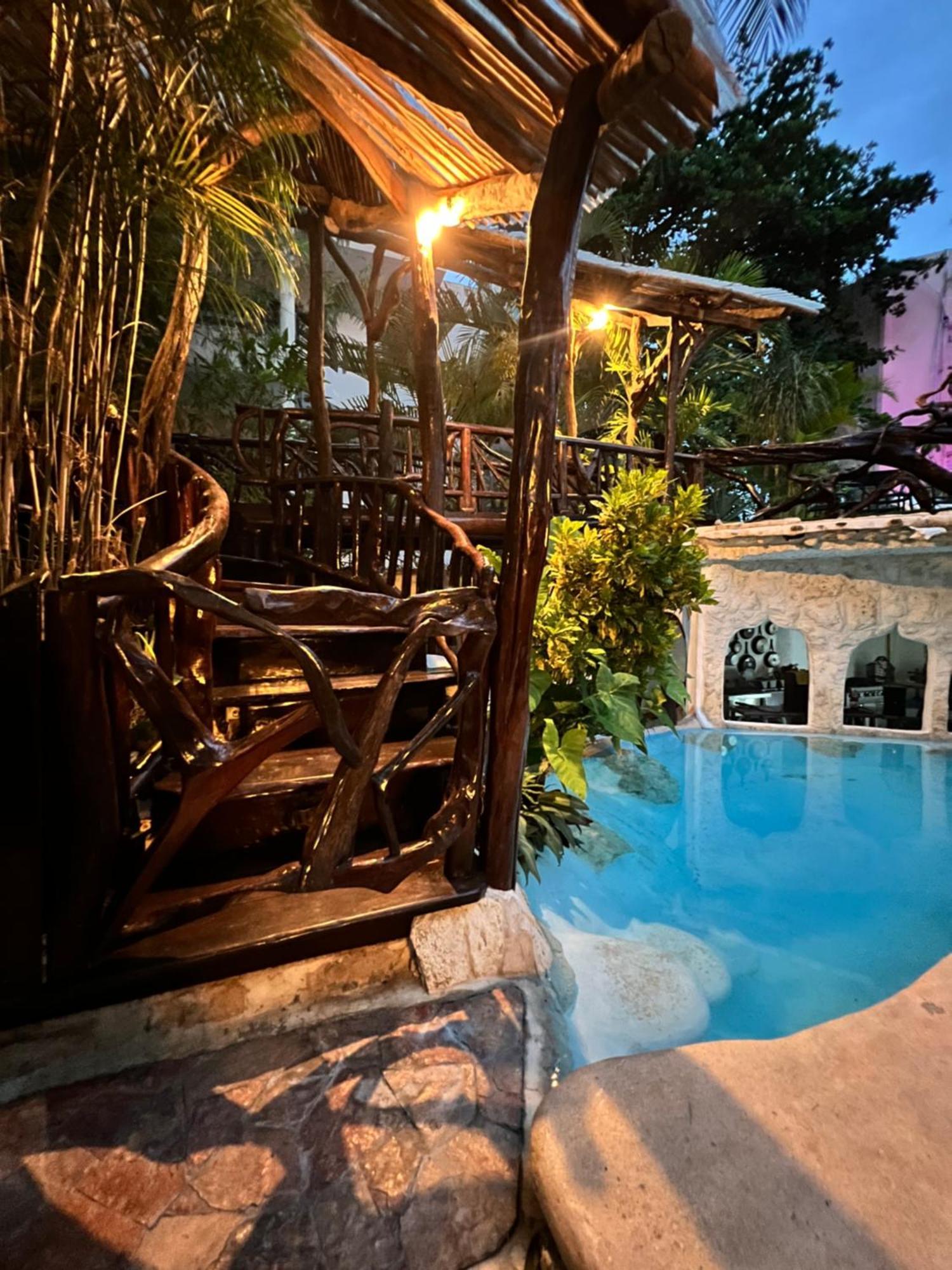La Quinta Orquidea Bed & Breakfast Puerto Morelos Exterior foto