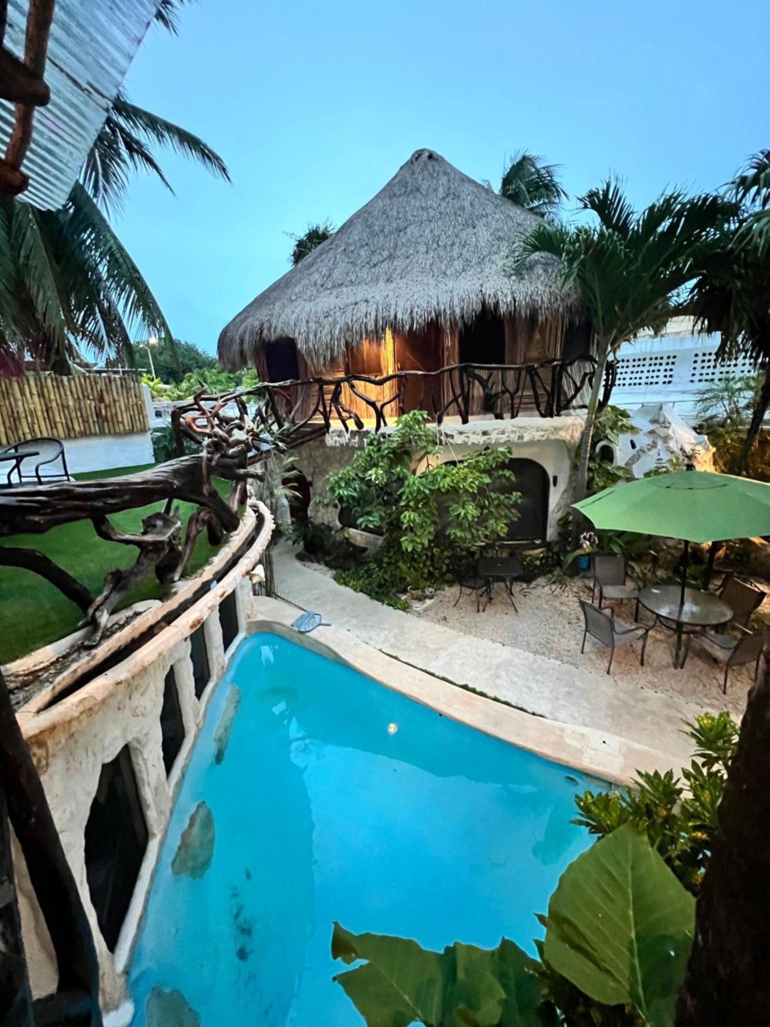 La Quinta Orquidea Bed & Breakfast Puerto Morelos Exterior foto